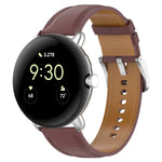 Bracelet de montre en cuir gaufré, pour Google Pixel Watch 4 / 3 / 2 / 1 41mm