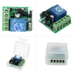 Commutateur télécommandé RF 1 canal 12 V CC / Relais 10 A / Récepteur de commutateur 433 MHz