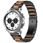 Bracelet de montre en résine et métal Interbead, pour Galaxy Watch 4 Classic 42 / 46mm