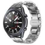 Bracelet de montre en métal d'acier inoxydable Armor, pour Samsung Galaxy Watch3 45mm, pour Samsung Galaxy Watch 46mm, pour Samsung Gear S3 Classic, pour Samsung Gear S3 Frontier