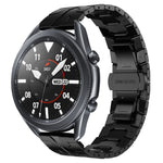 Bracelet de montre en métal d'acier inoxydable Armor, pour Samsung Galaxy Watch3 45mm, pour Samsung Galaxy Watch 46mm, pour Samsung Gear S3 Classic, pour Samsung Gear S3 Frontier