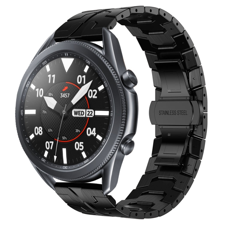 Bracelet de montre en métal d'acier inoxydable Armor, pour Samsung Galaxy Watch3 45mm, pour Samsung Galaxy Watch 46mm, pour Samsung Gear S3 Classic, pour Samsung Gear S3 Frontier