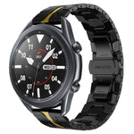 Bracelet de montre en métal d'acier inoxydable Armor, pour Samsung Galaxy Watch3 45mm, pour Samsung Galaxy Watch 46mm, pour Samsung Gear S3 Classic, pour Samsung Gear S3 Frontier