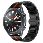 Bracelet de montre en métal d'acier inoxydable Armor, pour Samsung Galaxy Watch3 45mm, pour Samsung Galaxy Watch 46mm, pour Samsung Gear S3 Classic, pour Samsung Gear S3 Frontier