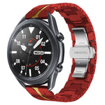 Bracelet de montre en métal d'acier inoxydable Armor, pour Samsung Galaxy Watch3 45mm, pour Samsung Galaxy Watch 46mm, pour Samsung Gear S3 Classic, pour Samsung Gear S3 Frontier