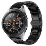 Bracelet de montre en métal d'acier inoxydable Armor, pour Samsung Galaxy Watch3 45mm, pour Samsung Galaxy Watch 46mm, pour Samsung Gear S3 Classic, pour Samsung Gear S3 Frontier