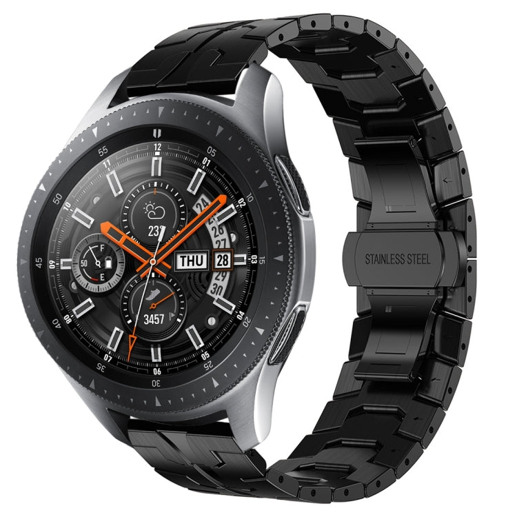 Bracelet de montre en métal d'acier inoxydable Armor, pour Samsung Galaxy Watch3 45mm, pour Samsung Galaxy Watch 46mm, pour Samsung Gear S3 Classic, pour Samsung Gear S3 Frontier