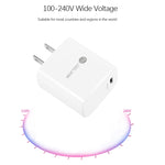 Chargeur rapide PD11 Mini port unique PD3.0 USB-C / Type-C 20W pour séries iPhone / iPad, prise US, prise US