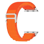 Bracelet de montre en nylon bicolore, pour Apple Watch Ultra 49 mm, pour Apple Watch Series 8&7 45 mm/SE 2&6&SE&5&4 44 mm, pour Apple Watch Series 8&7 41 mm/SE 2&6&SE&5&4 40 mm