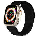 Bracelet de montre en nylon bicolore, pour Apple Watch Ultra 49 mm, pour Apple Watch Series 8&7 45 mm/SE 2&6&SE&5&4 44 mm, pour Apple Watch Series 8&7 41 mm/SE 2&6&SE&5&4 40 mm
