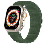 Bracelet de montre en nylon bicolore, pour Apple Watch Ultra 49 mm, pour Apple Watch Series 8&7 45 mm/SE 2&6&SE&5&4 44 mm, pour Apple Watch Series 8&7 41 mm/SE 2&6&SE&5&4 40 mm