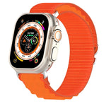 Bracelet de montre en nylon bicolore, pour Apple Watch Ultra 49 mm, pour Apple Watch Series 8&7 45 mm/SE 2&6&SE&5&4 44 mm, pour Apple Watch Series 8&7 41 mm/SE 2&6&SE&5&4 40 mm