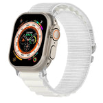 Bracelet de montre en nylon bicolore, pour Apple Watch Ultra 49 mm, pour Apple Watch Series 8&7 45 mm/SE 2&6&SE&5&4 44 mm, pour Apple Watch Series 8&7 41 mm/SE 2&6&SE&5&4 40 mm