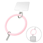 JUNSUNMAY Bracelet en silicone, dragonne de téléphone portable anti-perte, boucle de poignet universelle pour coque de téléphone.