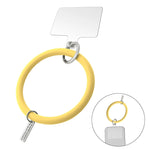JUNSUNMAY Bracelet en silicone, dragonne de téléphone portable anti-perte, boucle de poignet universelle pour coque de téléphone.