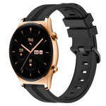 22mm Concave Striped Slicone Watch Band, For Huawei Watch GT 2E, For Huawei GT2 46mm, For Honor Watch GS 3, For Honor Watch GS Pro