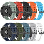 20mm Concave Striped Slicone Watch Band, For Garmin Garminmove Style, For Garmin Forerunner 645 Music, For Garmin Forerunner Sq2, For Garmin Forerunner Sq2 Music