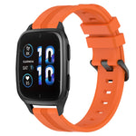 20mm Concave Striped Slicone Watch Band, For Garmin Garminmove Style, For Garmin Forerunner 645 Music, For Garmin Forerunner Sq2, For Garmin Forerunner Sq2 Music
