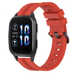 20mm Concave Striped Slicone Watch Band, For Garmin Garminmove Style, For Garmin Forerunner 645 Music, For Garmin Forerunner Sq2, For Garmin Forerunner Sq2 Music