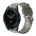 Bracelet de montre en TPU transparent brillant à motif diamant de 20 mm