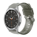 Bracelet de montre en TPU transparent brillant à motif diamant de 20 mm