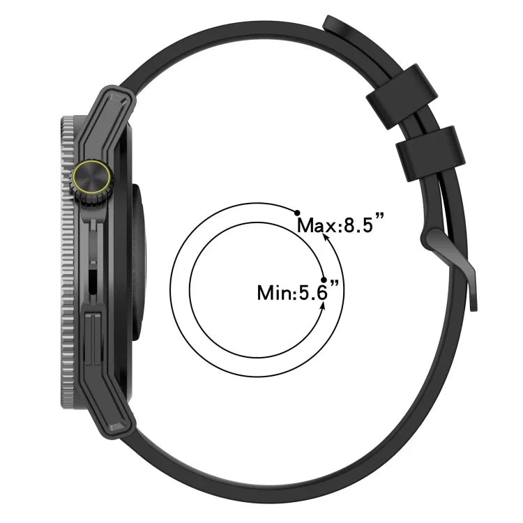 Bracelet de montre en silicone bicolore vertical 22 mm, pour Samsung Galaxy Watch3 45 mm, pour Samsung Galaxy Watch 46 mm, pour Samsung Gear S3 Classic, pour Samsung Gear S3 Frontier
