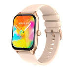 Montre connectée P58 avec écran couleur de 1,96 pouce, compatible avec la surveillance de la fréquence cardiaque et de la pression artérielle.
