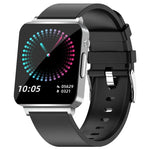 Montre connectée KS03 avec écran couleur de 1,72 pouce, compatible avec la surveillance de la fréquence cardiaque et de la pression artérielle.