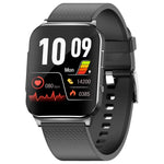 Montre connectée EP03 avec écran couleur de 1,83 pouce, compatible avec la surveillance de la fréquence cardiaque et de la pression artérielle.