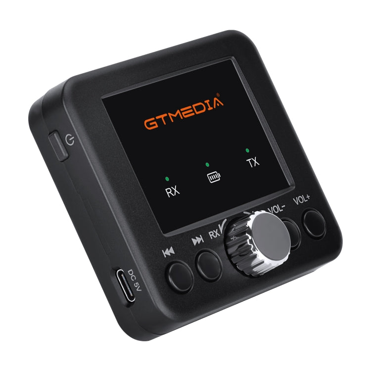 GTMEDIA RT05 Récepteur et émetteur audio Bluetooth 5.0 Adaptateur 2 en 1, RT05