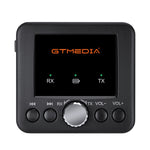 GTMEDIA RT05 Récepteur et émetteur audio Bluetooth 5.0 Adaptateur 2 en 1, RT05