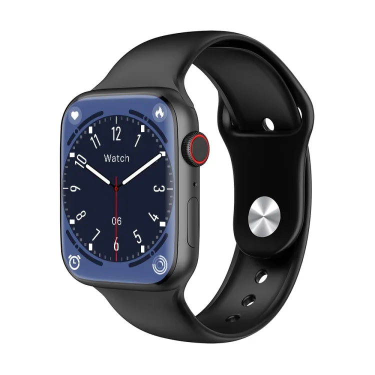 Montre connectée W59 avec écran couleur de 2,2 pouces, compatible avec la surveillance de la fréquence cardiaque et de la pression artérielle.