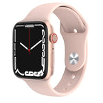 Montre connectée W38 avec écran couleur de 1,9 pouce, compatible avec la surveillance de la fréquence cardiaque et de la pression artérielle.