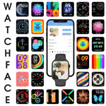 Montre connectée W38 avec écran couleur de 1,9 pouce, compatible avec la surveillance de la fréquence cardiaque et de la pression artérielle.