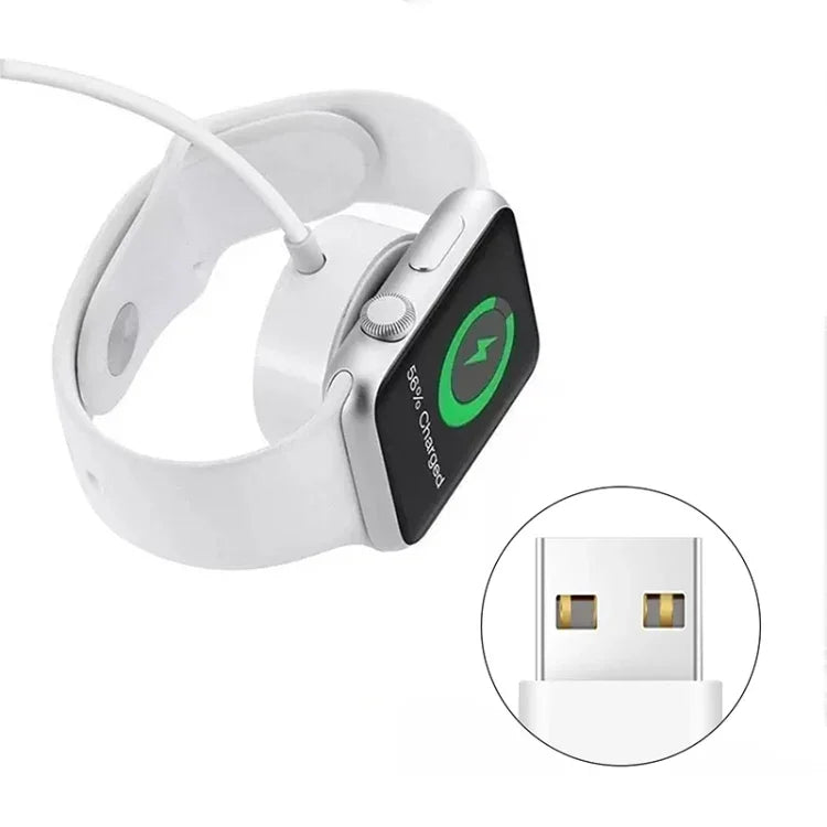 Câble de charge rapide magnétique USB de 1m pour Apple Watch Series Ultra/8/7/6/SE/SE2/5/4/3/2/1, DS-XB011