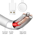 Câble de charge rapide magnétique USB de 1m pour Apple Watch Series Ultra/8/7/6/SE/SE2/5/4/3/2/1, DS-XB011