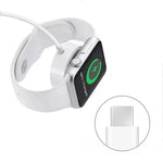 Câble de charge rapide magnétique USB-C / Type-C de 1 m pour Apple Watch Series Ultra/8/7/6/SE/SE2/5/4/3/2, DS-XB012