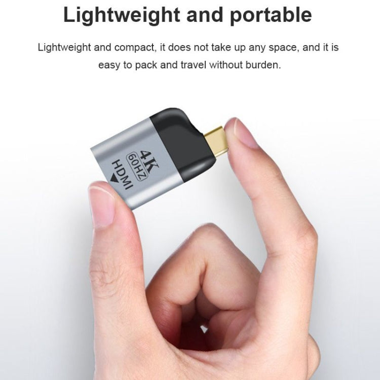 Adaptateur USB Type-C vers HDMI 4K pour tablette, téléphone, ordinateur portable 60HZ 1080P
