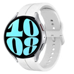 Bracelet de montre en silicone de 20 mm, pour Samsung Galaxy Watch 6 40 mm, pour Samsung Galaxy Watch 6 Classic 43 mm