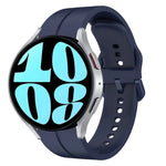 Bracelet de montre en silicone de 20 mm, pour Samsung Galaxy Watch 6 40 mm, pour Samsung Galaxy Watch 6 Classic 43 mm