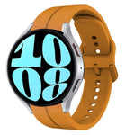 Bracelet de montre en silicone de 20 mm, pour Samsung Galaxy Watch 6 40 mm, pour Samsung Galaxy Watch 6 Classic 43 mm