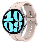 Bracelet de montre en silicone de 20 mm, pour Samsung Galaxy Watch 6 40 mm, pour Samsung Galaxy Watch 6 Classic 43 mm