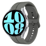 Bracelet de montre en silicone de 20 mm, pour Samsung Galaxy Watch 6 40 mm, pour Samsung Galaxy Watch 6 Classic 43 mm