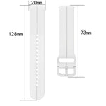 Bracelet de montre en silicone de 20 mm, pour Samsung Galaxy Watch 6 40 mm, pour Samsung Galaxy Watch 6 Classic 43 mm
