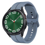 Bracelet de montre en silicone de 20 mm, pour Samsung Galaxy Watch 6 40 mm, pour Samsung Galaxy Watch 6 Classic 43 mm