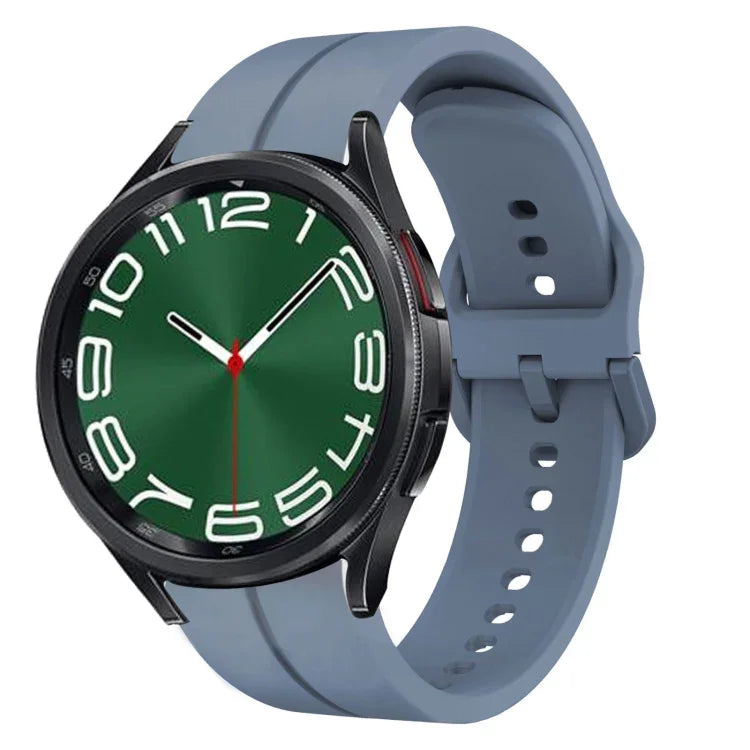 Bracelet de montre en silicone de 20 mm, pour Samsung Galaxy Watch 6 40 mm, pour Samsung Galaxy Watch 6 Classic 43 mm