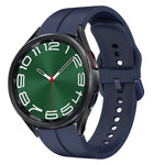 Bracelet de montre en silicone de 20 mm, pour Samsung Galaxy Watch 6 40 mm, pour Samsung Galaxy Watch 6 Classic 43 mm