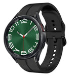 Bracelet de montre en silicone de 20 mm, pour Samsung Galaxy Watch 6 40 mm, pour Samsung Galaxy Watch 6 Classic 43 mm