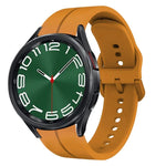 Bracelet de montre en silicone de 20 mm, pour Samsung Galaxy Watch 6 40 mm, pour Samsung Galaxy Watch 6 Classic 43 mm