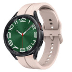 Bracelet de montre en silicone de 20 mm, pour Samsung Galaxy Watch 6 40 mm, pour Samsung Galaxy Watch 6 Classic 43 mm